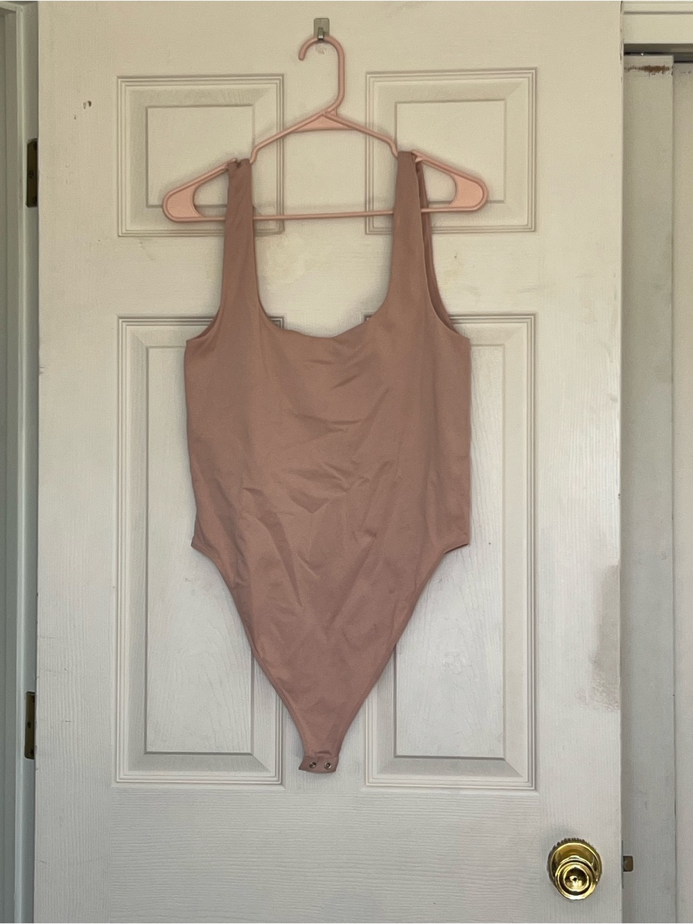 a new day Mauve/Taupe Scoop Neck Bodysuit